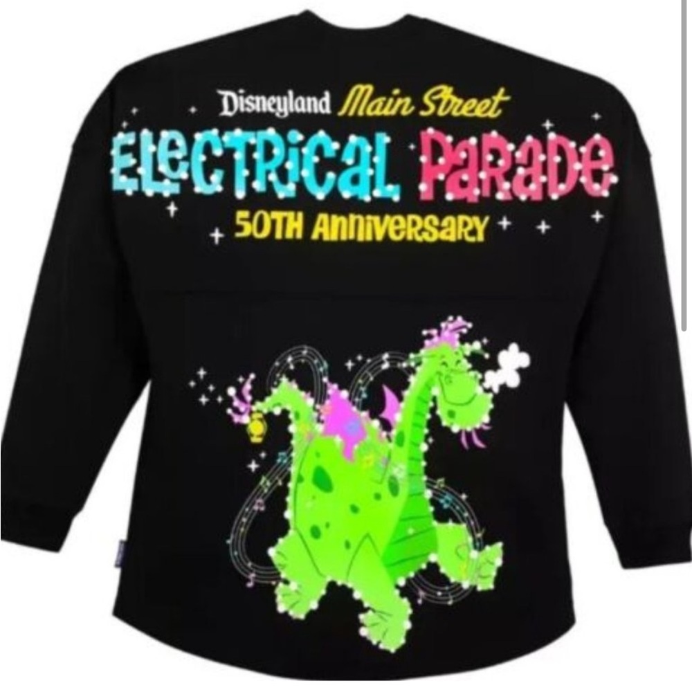 Disneyland Main Street Electrical Parade Anniversary Jersey, XS, NWT